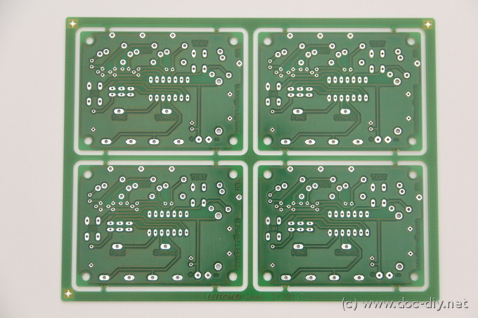 delay 2 pcb in a panel
