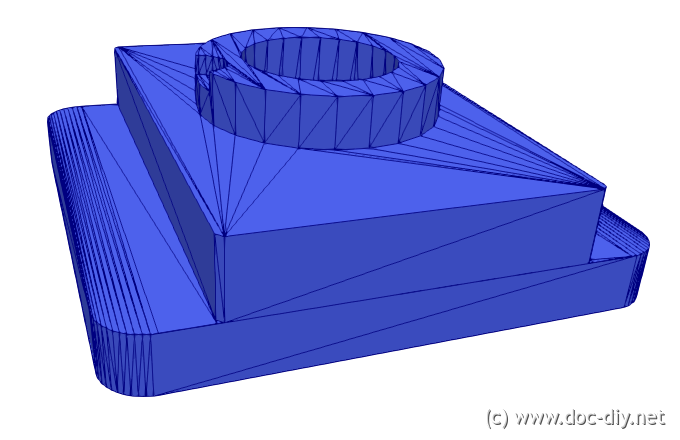 3D printed SmaTrig hot shoe mount